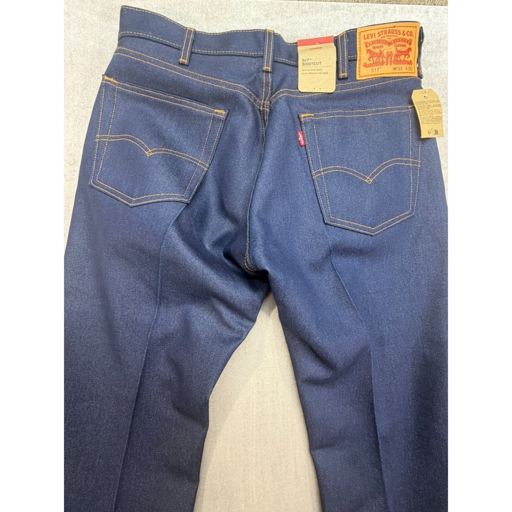 NWT Levi's 517 Bootcut Men Denim Jeans 33/32 - Picture 2 of 12